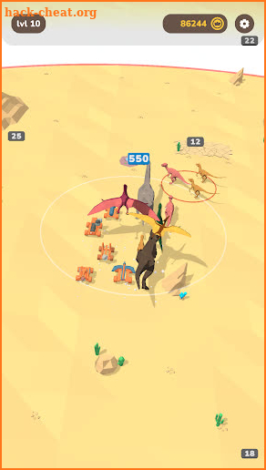 Dinosaur Merge Battle screenshot