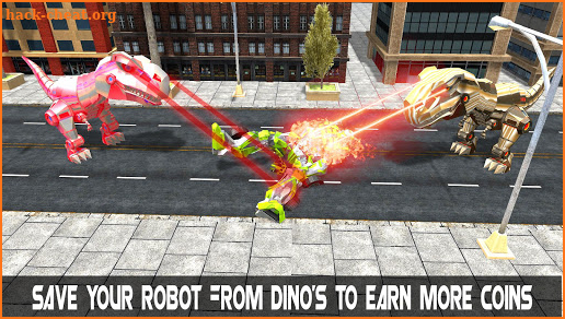 Dinosaur Robot Transform: Car Robot Transport Sim screenshot