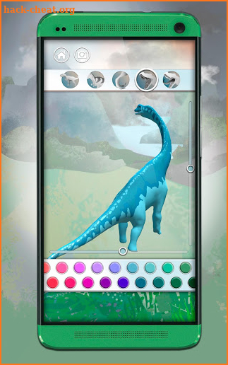 Dinosaurs 3D Coloring Book screenshot