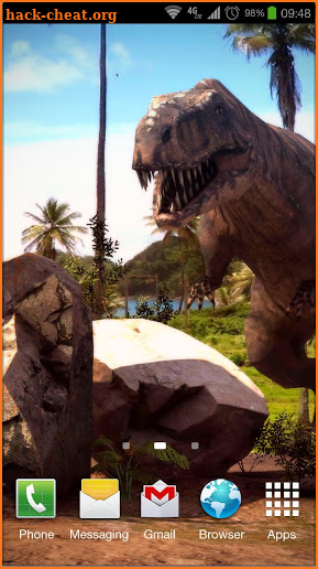 Dinosaurs 3D Pro lwp screenshot