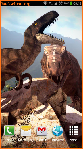 Dinosaurs 3D Pro lwp screenshot