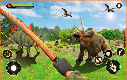 Dinosaurs Hunter Wild Jungle Animals Safari 2 screenshot