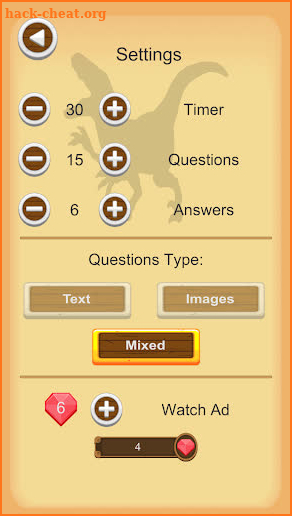 Dinosaurs Quiz screenshot