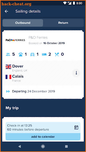 Direct Ferries - Ferry tickets screenshot