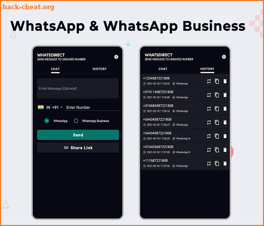 Direct Message for WhatsApp - WhatsDirect screenshot