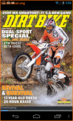 DIRT BIKE MAGAZINE screenshot