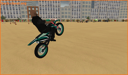 Dirt bike New York City Rally screenshot