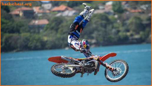 Dirt Bike Stunt Wallpaper screenshot