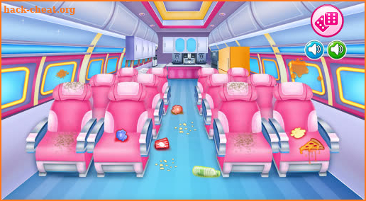 Dirty Airplane Cleanup & Fixing Games screenshot