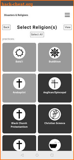 Disasters & Religions screenshot