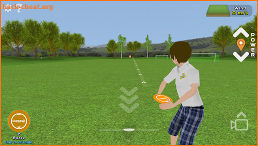 Disc Golf Game Range screenshot