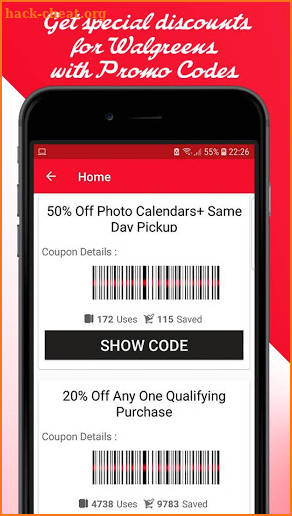 Discounts Coupons for Walgreens Photo - Pharmacy screenshot