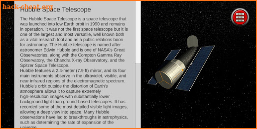 Discover with Hubble Space Telescope screenshot