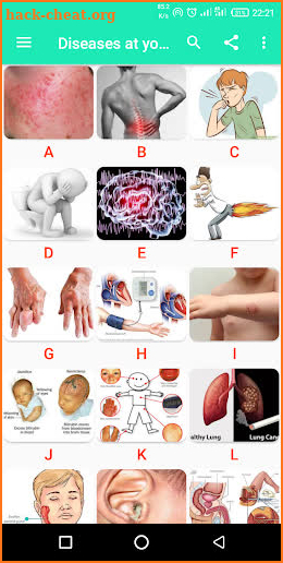 Diseases at your fingertips screenshot