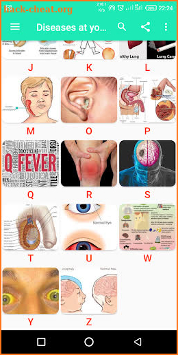 Diseases at your fingertips screenshot