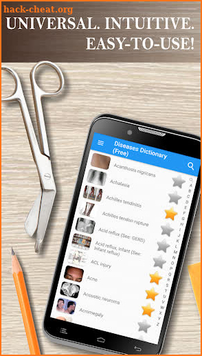 Diseases Dictionary (FREE) screenshot