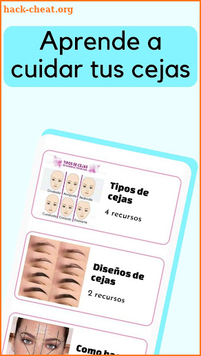 Diseña tus cejas paso a paso screenshot