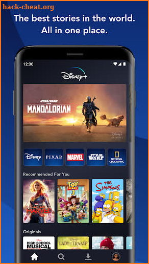 Disney+ screenshot