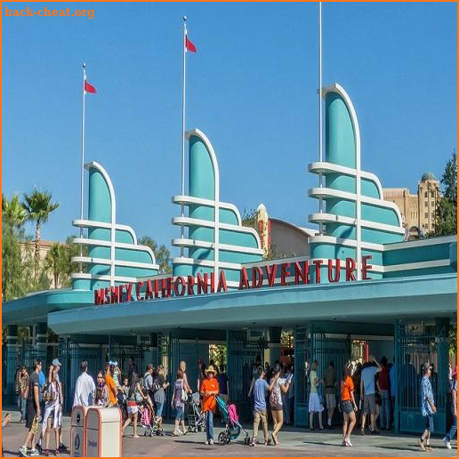 Disney California Adventure Park Map 2019 screenshot