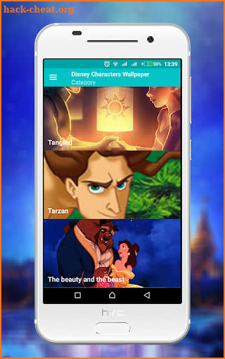 Disney Characters Wallpaper screenshot