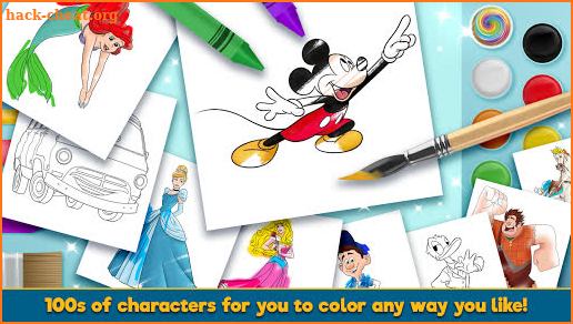 Disney Coloring World screenshot