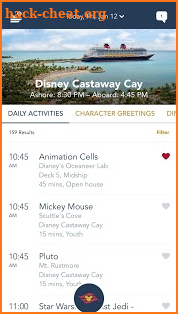 Disney Cruise Line Navigator screenshot