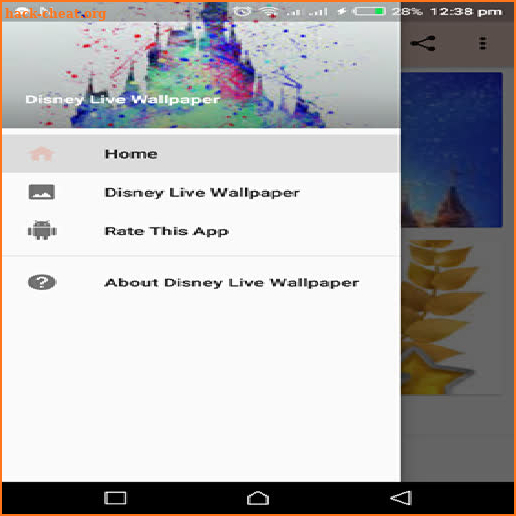 Disney Live Wallpaper screenshot