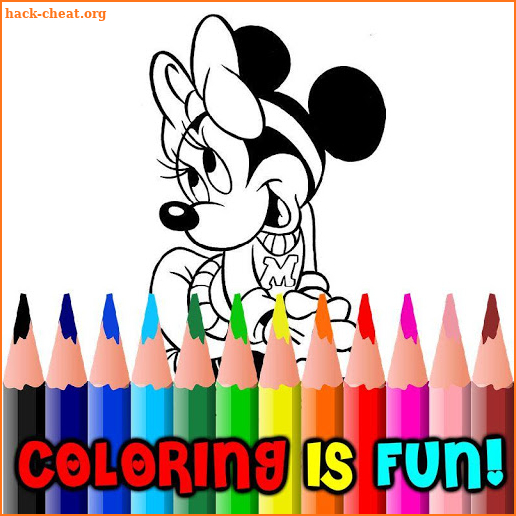 Disney Princess and Cartoon Coloring Pages screenshot