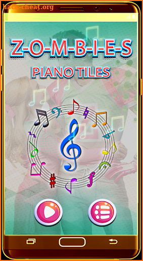 Disney's Zombies Piano Tiles Game screenshot