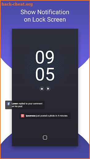 Display Clock On Lockscreen, Digital Clock Themes screenshot