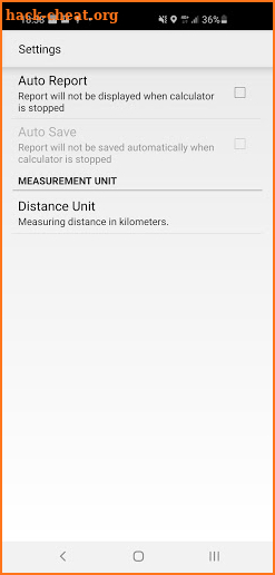 Distance Calculator screenshot