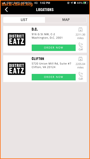 District Eatz screenshot