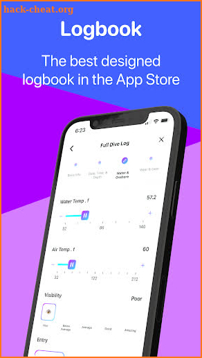 Dive Log by Zentacle screenshot