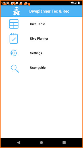 Diveplanner Tec & Rec screenshot