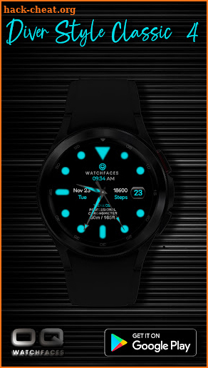 Diver Style 4  For Wear OS 3 screenshot