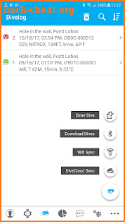 DiverLog+ screenshot