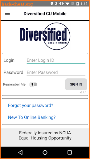 Diversified CU Mobile screenshot