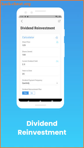Dividend Calculators screenshot