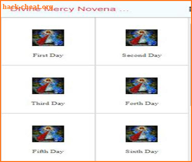 Divine Mercy Novena 2018 screenshot