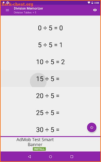 Division Memorizer screenshot