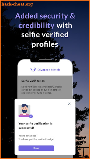 Divorcee Match: Find Happiness screenshot