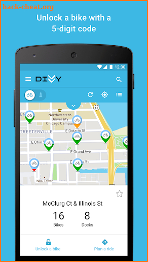 Divvy Bikes screenshot