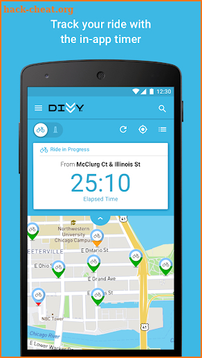 Divvy Bikes screenshot