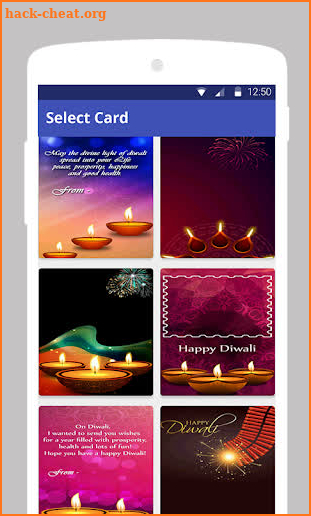 Diwali Greeting Maker screenshot