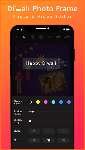 Diwali Photos Frames- Diwali Video Maker screenshot