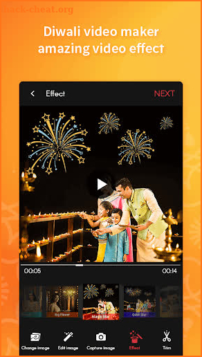 Diwali Video Maker screenshot