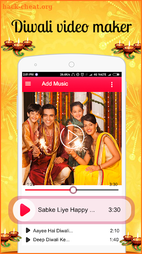 Diwali Video Maker 2019 - Slideshow Maker 2019 screenshot