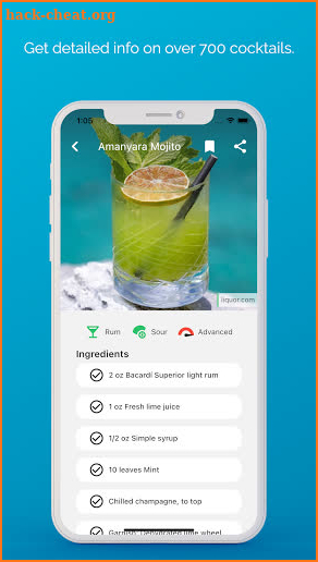 DIY Cocktail Bar - Cocktail Recipes App screenshot