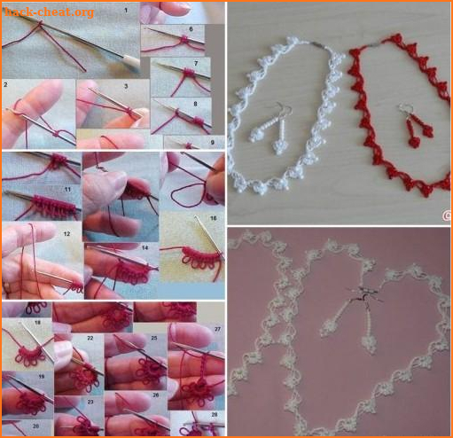 DIY Easy Necklace Tutorials screenshot