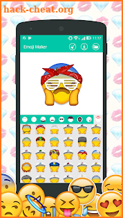 DIY Emoji Maker : Make emoji from your face screenshot